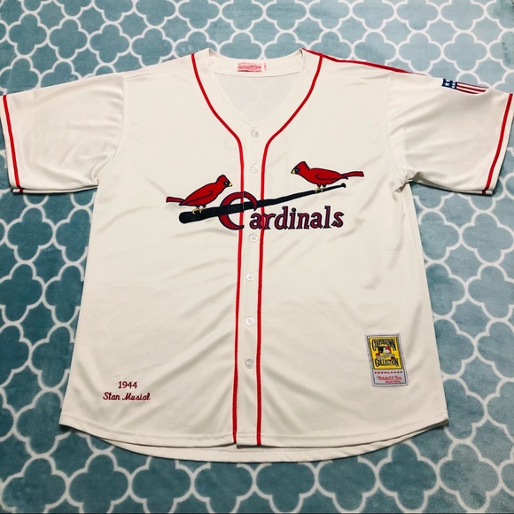 ⛔️SOLD⛔️Mitchell & Ness 1944 Stan Musial Jersey - Picture 12 of 16